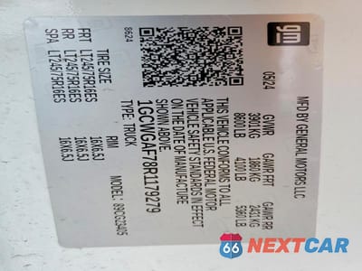 Zdjęcie 13 z 13 samochodu: 2024 CHEVROLET EXPRESS 2500 CARGO UTILITY / SERVICE VAN VIN:1GCWGAF78R1179279 - miniatura