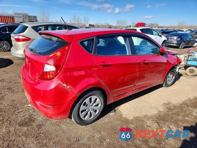 Trzecie zdjęcie samochodu z tyłu: 2017 HYUNDAI ACCENT SE VIN:KMHCT5AE6HU344881 - miniatura