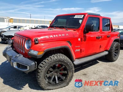 2019 JEEP WRANGLER UNLIMITED SAHARA 1C4HJXEN5KW593531 - główne zdjęcie licytacji z USA - miniatura