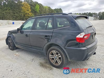 Drugie zdjęcie samochodu z przodu: 2006 BMW X3 3.0I VIN:WBXPA93446WG78132 - miniatura