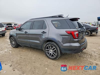 Drugie zdjęcie samochodu z przodu: 2018 FORD EXPLORER SPORT VIN:1FM5K8GT9JGC27755 - miniatura