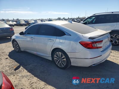Drugie zdjęcie samochodu z przodu: 2021 HONDA ACCORD HYBRID EXL VIN:1HGCV3F59MA011454 - miniatura