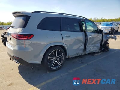 Trzecie zdjęcie samochodu z tyłu: 2024 MERCEDES-BENZ GLS 450 4MATIC VIN:4JGFF5KE7RB154684 - miniatura