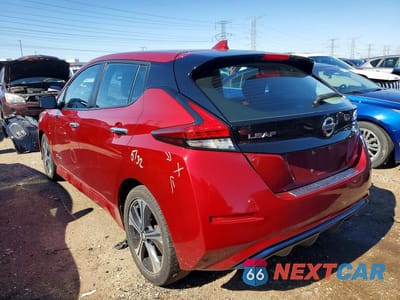 Drugie zdjęcie samochodu z przodu: 2019 NISSAN LEAF SV VIN:1N4AZ1CP7KC314518 - miniatura
