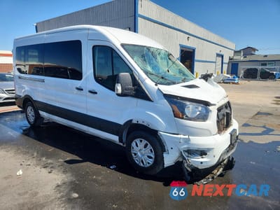 Czwarte zdjęcie samochodu z boku: 2024 FORD TRANSIT T-350 VIN:1FBAX2C88RKA73345 - miniatura