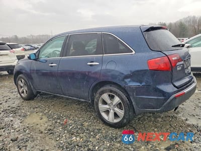 Drugie zdjęcie samochodu z przodu: 2012 ACURA MDX VIN:2HNYD2H24CH549011 - miniatura