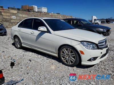 Czwarte zdjęcie samochodu z boku: 2009 MERCEDES-BENZ C 300 VIN:WDDGF54X89R054176 - miniatura