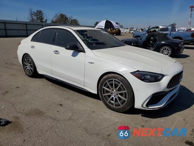 Czwarte zdjęcie samochodu z boku: 2023 MERCEDES-BENZ C 43 AMG VIN:W1KAF8HB4PR078252 - miniatura