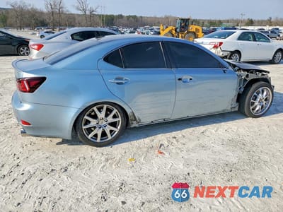 Trzecie zdjęcie samochodu z tyłu: 2007 LEXUS IS 350 BASE VIN:JTHBE262375016624 - miniatura