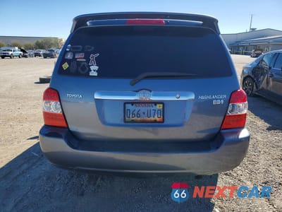 Zdjęcie 6 z 13 samochodu: 2007 TOYOTA HIGHLANDER HYBRID BASE VIN:JTEDW21A470018591 - miniatura
