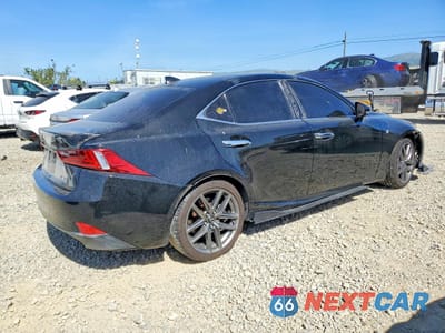 Trzecie zdjęcie samochodu z tyłu: 2015 LEXUS IS 350 BASE VIN:JTHBE1D29F5020544 - miniatura