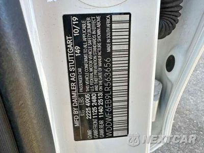 Zdjęcie 10 z 10 samochodu: 2020 MERCEDES-BENZ C 43 AMG VIN:WDDWF6EB9LR563656 - miniatura