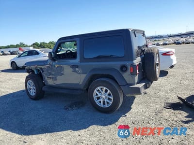 Drugie zdjęcie samochodu z przodu: 2023 JEEP WRANGLER SPORT VIN:1C4HJXAG1PW654758 - miniatura