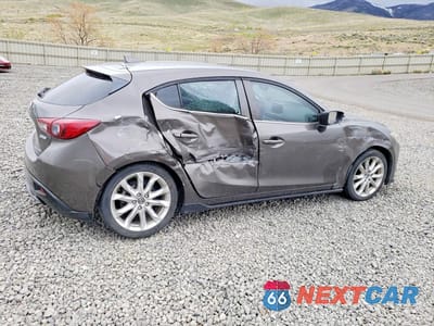 Trzecie zdjęcie samochodu z tyłu: 2015 MAZDA 3 TOURING VIN:JM1BM1L38F1275823 - miniatura