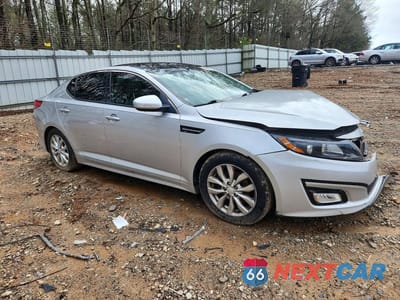 Czwarte zdjęcie samochodu z boku: 2014 KIA OPTIMA EX VIN:5XXGN4A75EG273850 - miniatura