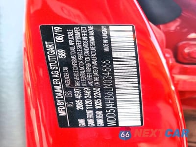 Zdjęcie 13 z 13 samochodu: 2020 MERCEDES-BENZ CLA 250 4MATIC VIN:WDD5J4HB6LN034666 - miniatura