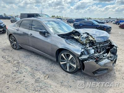 Czwarte zdjęcie samochodu z boku: 2024 ACURA TLX TECHNOLOGY VIN:19UUB5F42RA000223 - miniatura