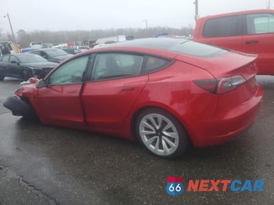 Drugie zdjęcie samochodu z przodu: 2023 TESLA MODEL 3 VIN:5YJ3E1EA8PF434409 - miniatura