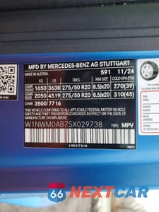 Zdjęcie 13 z 14 samochodu: 2025 MERCEDES-BENZ G 580E VIN:W1NWM0AB7SX029738 - miniatura