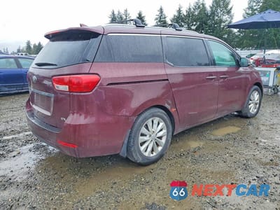 Trzecie zdjęcie samochodu z tyłu: 2016 KIA SEDONA EX VIN:KNDMC5C19G6139559 - miniatura