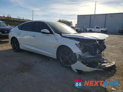 Czwarte zdjęcie samochodu z boku: 2024 ACURA INTEGRA A-SPEC TECH VIN:19UDE4H66RA006526 - miniatura