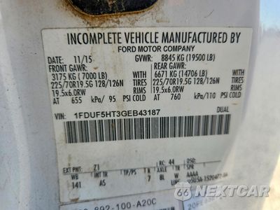 Zdjęcie 12 z 12 samochodu: 2016 FORD F550 SUPER DUTY BUCKET TRUCK VIN:1FDUF5HT3GEB43187 - miniatura