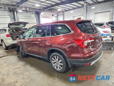 Drugie zdjęcie samochodu z przodu: 2019 HONDA PILOT EXL VIN:5FNYF6H5XKB093943 - miniatura