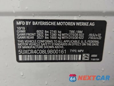 Zdjęcie 10 z 14 samochodu: 2020 BMW X5 SDRIVE 40I VIN:5UXCR4C08L9B00161 - miniatura