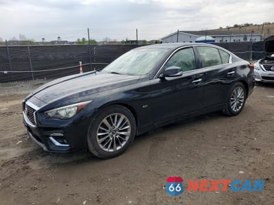 2018 INFINITI Q50 3.0T LUXE JN1EV7AR7JM431493 - główne zdjęcie licytacji z USA - miniatura