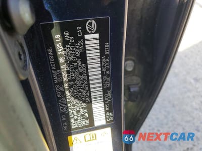 Zdjęcie 12 z 12 samochodu: 2019 LEXUS ES 350 BASE VIN:58ABZ1B11KU040209 - miniatura