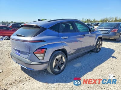 Trzecie zdjęcie samochodu z tyłu: 2024 HYUNDAI KONA ELECTRIC SEL VIN:KM8HC3A67RU010640 - miniatura