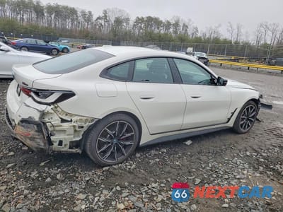 Trzecie zdjęcie samochodu z tyłu: 2024 BMW I4 M50 VIN:WBY33AW05RFR86460 - miniatura