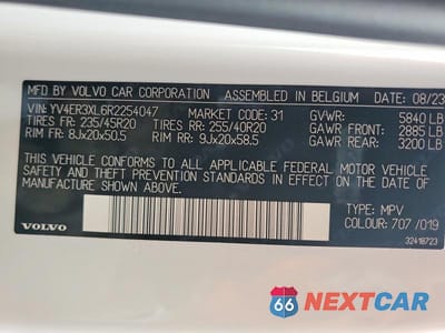 Zdjęcie 13 z 13 samochodu: 2024 VOLVO XC40 RECHARGE PLUS VIN:YV4ER3XL6R2254047 - miniatura