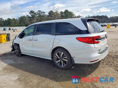 Drugie zdjęcie samochodu z przodu: 2021 HONDA ODYSSEY TOURING VIN:5FNRL6H89MB027006 - miniatura