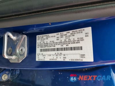 Zdjęcie 13 z 13 samochodu: 2018 FORD ESCAPE S VIN:1FMCU0F75JUA17159 - miniatura
