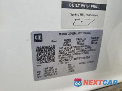 Zdjęcie 13 z 13 samochodu: 2023 GMC ACADIA SLT VIN:1GKKNUL40PZ234424 - miniatura