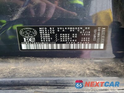 Zdjęcie 12 z 12 samochodu: 2018 VOLKSWAGEN GTI S VIN:3VW547AU3JM291173 - miniatura