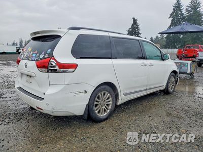 Trzecie zdjęcie samochodu z tyłu: 2012 TOYOTA SIENNA XLE 8-PASSENGER VIN:5TDYK3DCXCS244579 - miniatura