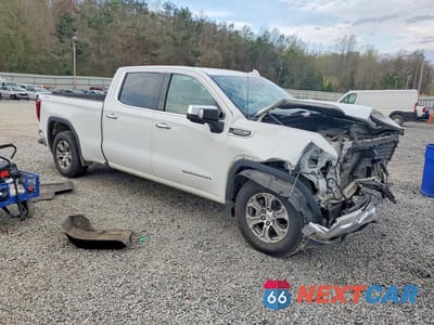 Czwarte zdjęcie samochodu z boku: 2024 GMC SIERRA K1500 SLT VIN:3GTUUDED4RG189902 - miniatura
