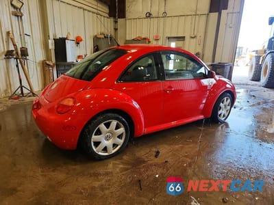 Trzecie zdjęcie samochodu z tyłu: 2002 VOLKSWAGEN NEW BEETLE GLX VIN:3VWDD21C42M454579 - miniatura