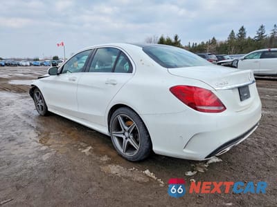 Drugie zdjęcie samochodu z przodu: 2015 MERCEDES-BENZ C 400 4MATIC VIN:55SWF6GB6FU027442 - miniatura