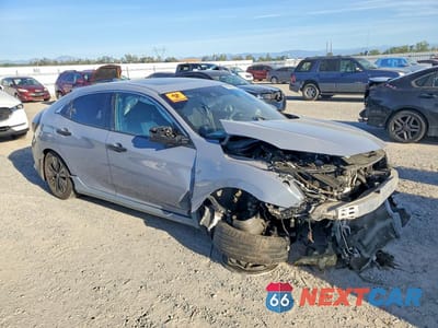 Czwarte zdjęcie samochodu z boku: 2019 HONDA CIVIC EX VIN:SHHFK7H69KU419697 - miniatura