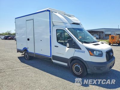 Czwarte zdjęcie samochodu z boku: 2020 FORD TRANSIT DELIVERY TRUCK VIN:1FDBW5Z88LKA75546 - miniatura