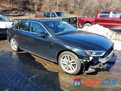 Czwarte zdjęcie samochodu z boku: 2024 AUDI A4 PREMIUM 45 VIN:WAUDAAF42RN018995 - miniatura