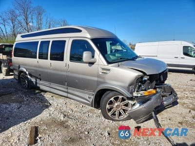 Czwarte zdjęcie samochodu z boku: 2020 GMC SAVANA G2500 VIN:1GTW7BFG5L1262505 - miniatura