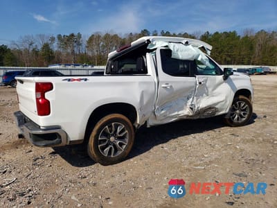 Trzecie zdjęcie samochodu z tyłu: 2024 CHEVROLET SILVERADO K1500 LT VIN:1GCUDDED3RZ398726 - miniatura