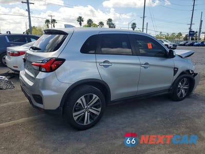 Trzecie zdjęcie samochodu z tyłu: 2025 MITSUBISHI OUTLANDER SPORT S VIN:JA4ARUAU7SU012977 - miniatura