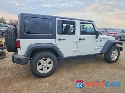 Trzecie zdjęcie samochodu z tyłu: 2015 JEEP WRANGLER UNLIMITED SPORT VIN:1C4BJWDG9FL768938 - miniatura