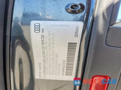 Zdjęcie 12 z 12 samochodu: 2018 AUDI A4 PREMIUM VIN:WAUKMAF48JA233338 - miniatura