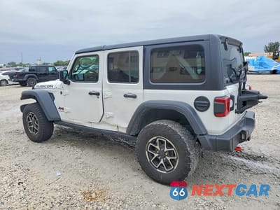 Drugie zdjęcie samochodu z przodu: 2024 JEEP WRANGLER RUBICON VIN:1C4PJXFG3RW280581 - miniatura